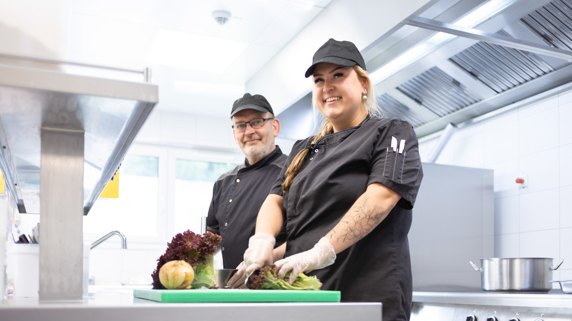 Regionale und frische Speisen